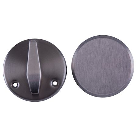 Schlage Grade 2, Door Bolt w/ Interior Rose, Keyless, US15, Rectangle Stk B581 619